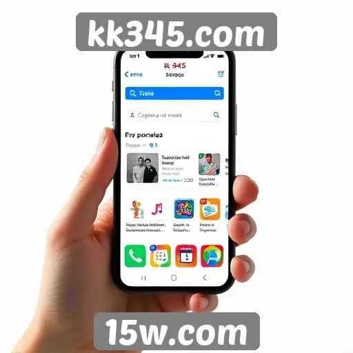 Experiência do usuário no kk345.com em dispositivos móveis